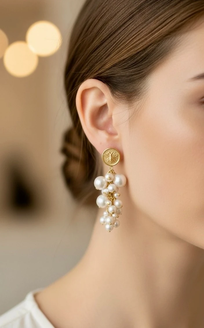 Bee, Sallantılı İnci Küpe