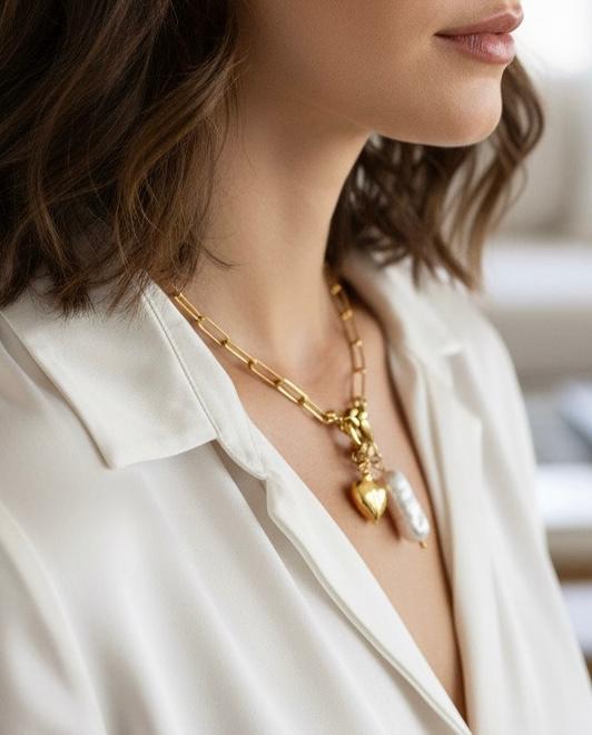 Sydney İncili Kolye