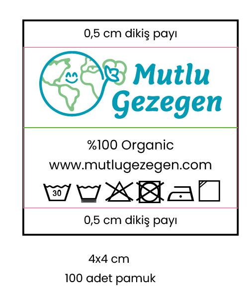 MUTLU GEZEGEN PAMUK ETİKET