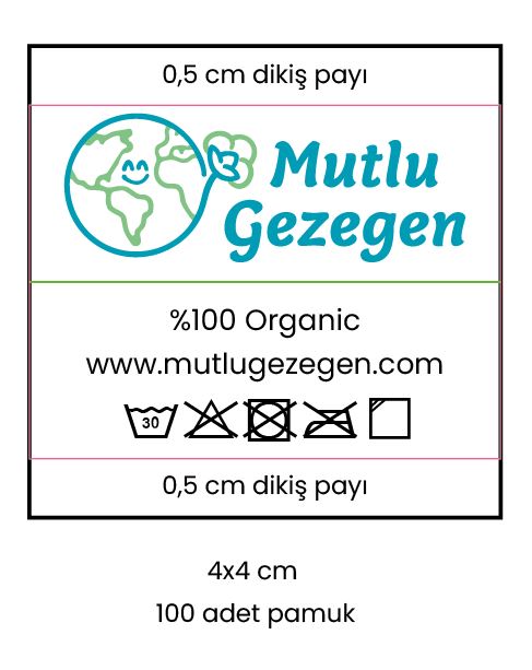 MUTLU GEZEGEN PAMUK ETİKET