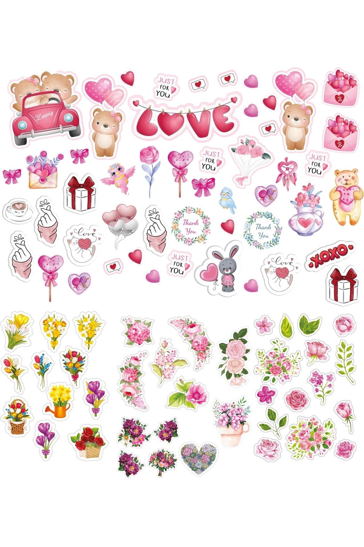 Sticker Seti (karışık Modeller)