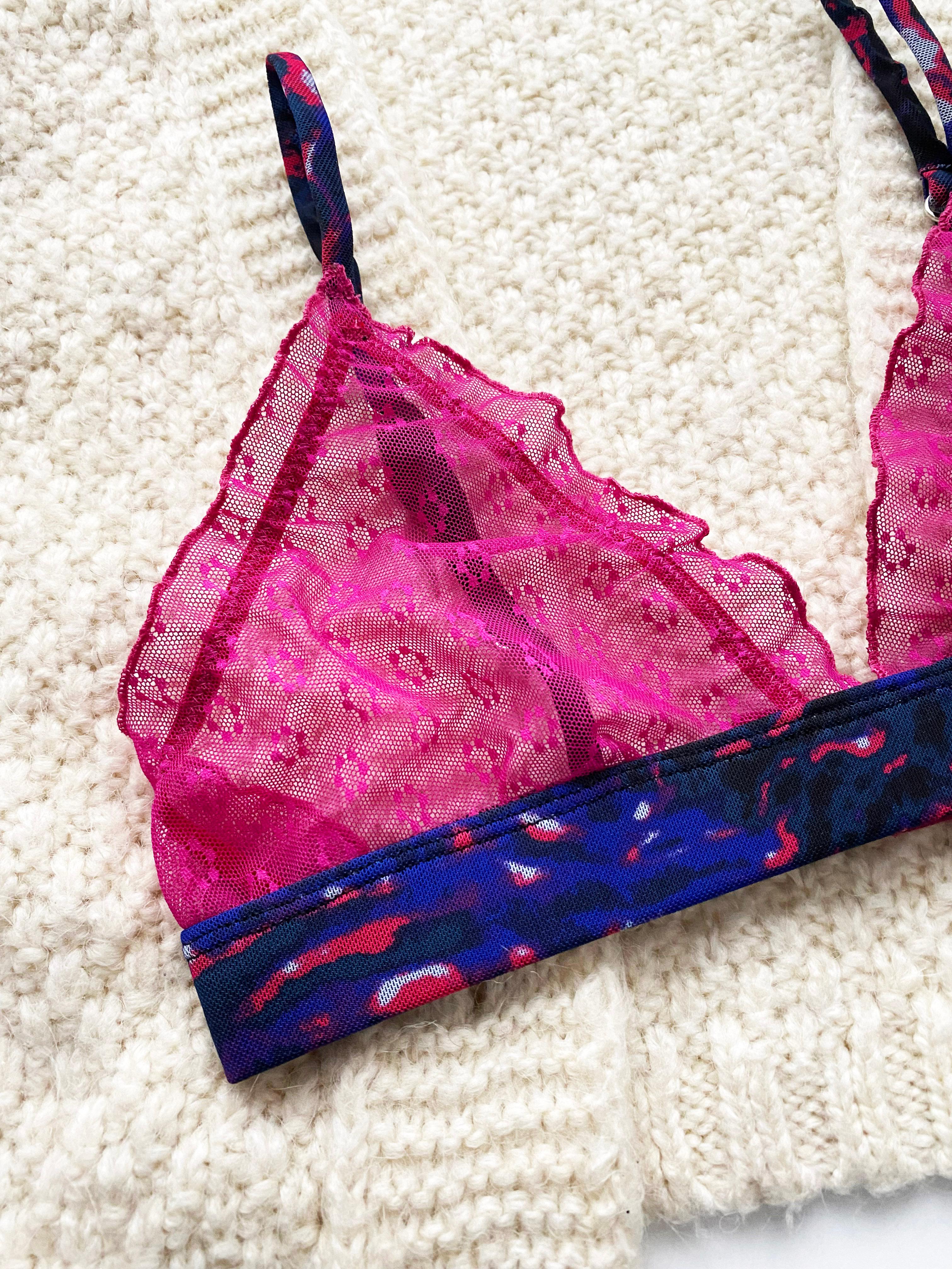 Heart Pink Bralet