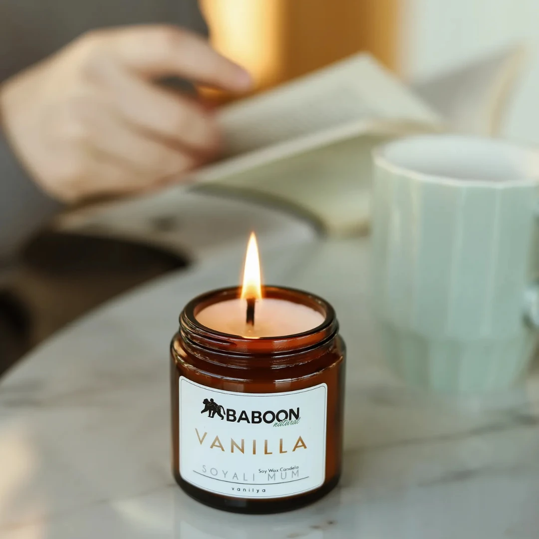 Vanilya & Soyalı Mum