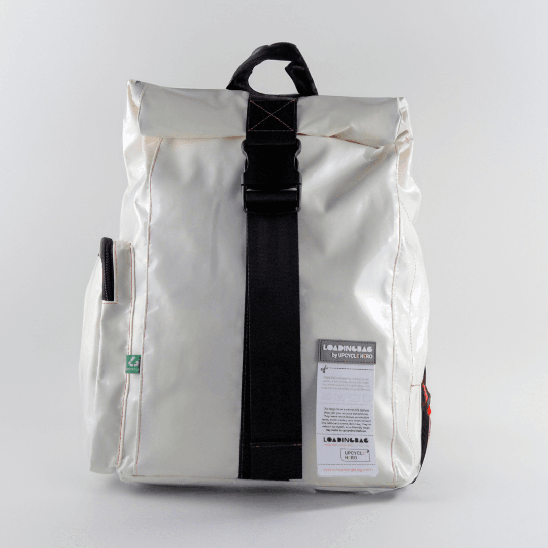 Urban Rolltop Sırt Çantası - Beyaz