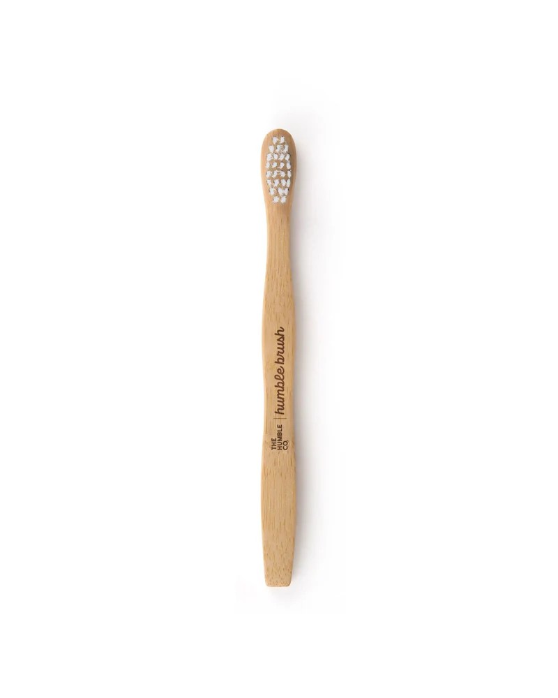 Çocuk Bambu Diş Fırçası Ultra Soft - Beyaz