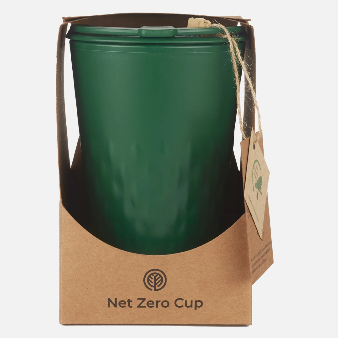 Bitki Bazlı Kahve Bardağı - Yeşil