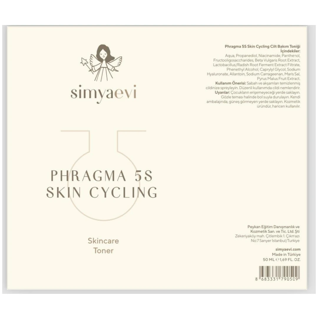 Simyaevi Phragma 5S Skin Cycling Cilt Bakım Toniği