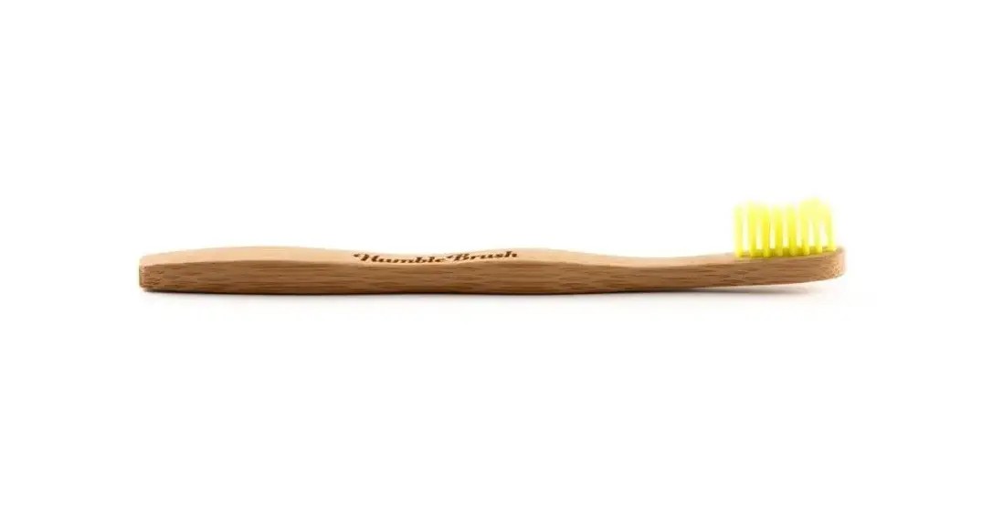 Çocuk Bambu Diş Fırçası Ultra Soft - Sarı