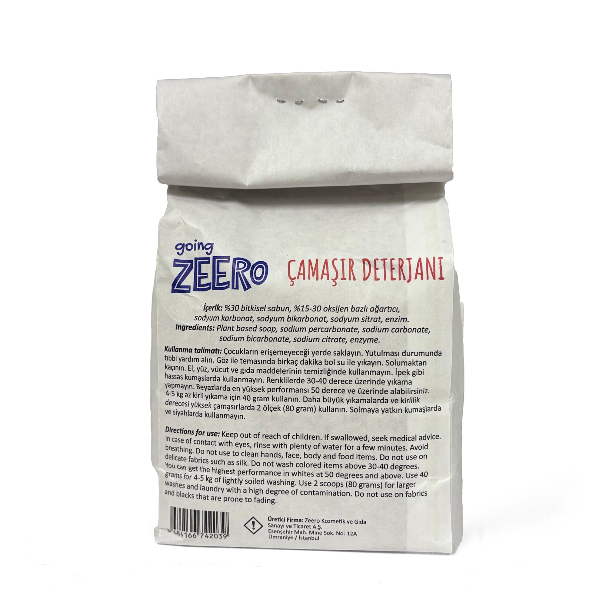 Doğal Çamaşır Deterjanı - Bitkisel & Mineral Kaynaklı - 40 Yıkama