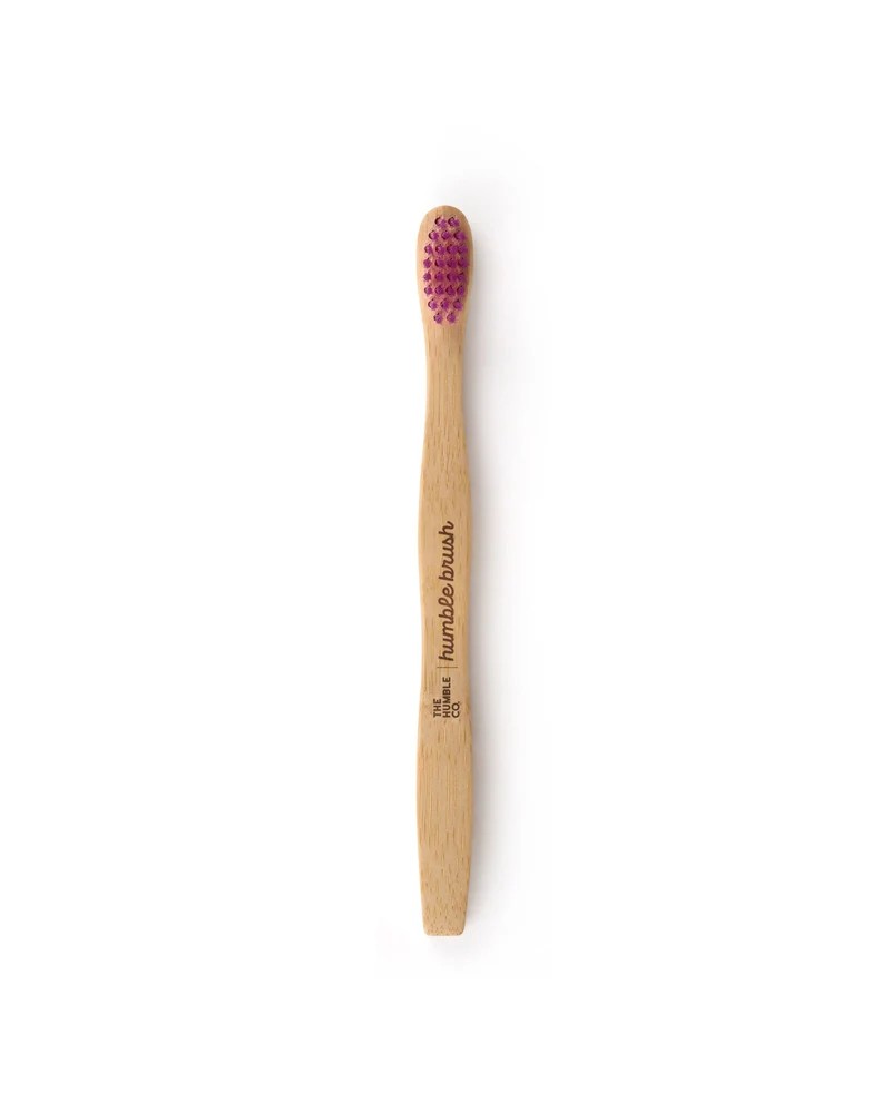 Çocuk Bambu Diş Fırçası Ultra Soft - Lila