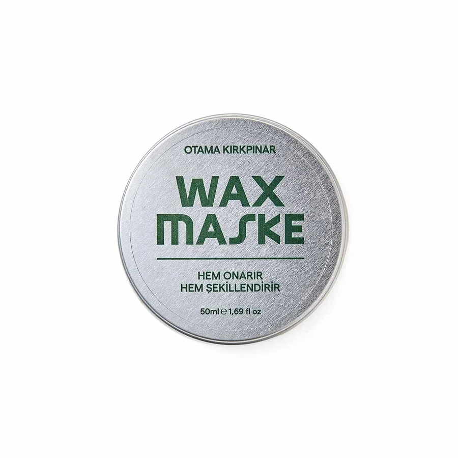 Doğal Saç Şekillendirici ve Onarıcı Wax Maske