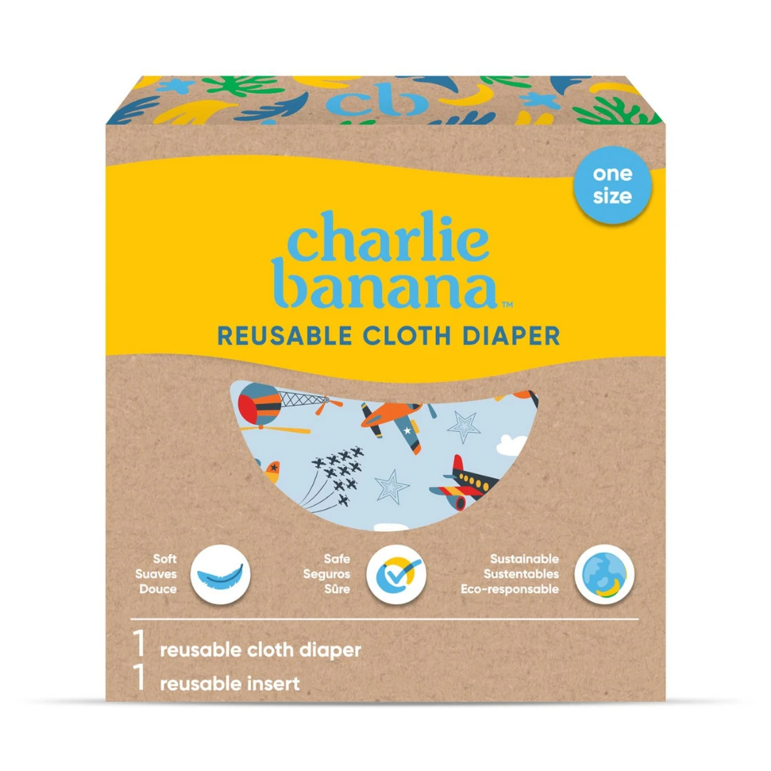 Yıkanabilir Bebek Bezi 0-36 Ay Standart (Tek Beden) - Aviator