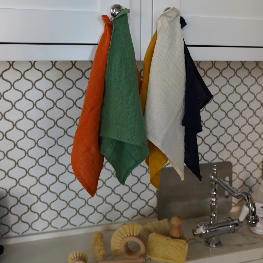 Müslin Kurulama Bezi 45x65 - Sarı