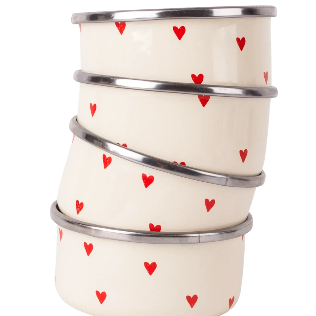 Cupid Emaye 4’lü Kase