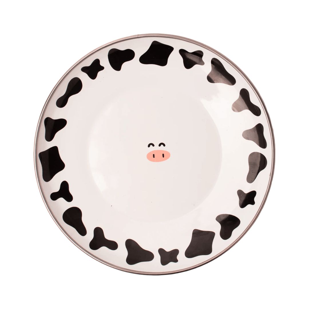 Mötilda Emaye Tabak Pasta Sunum Tabağı - 21 cm