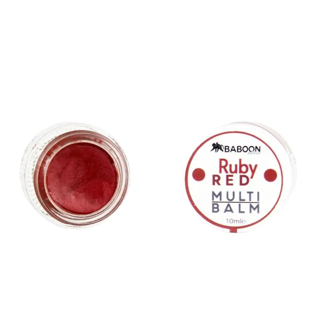 Baboon Natural Ruby Red Multi Balm - Ruj & Allık | Sürdür