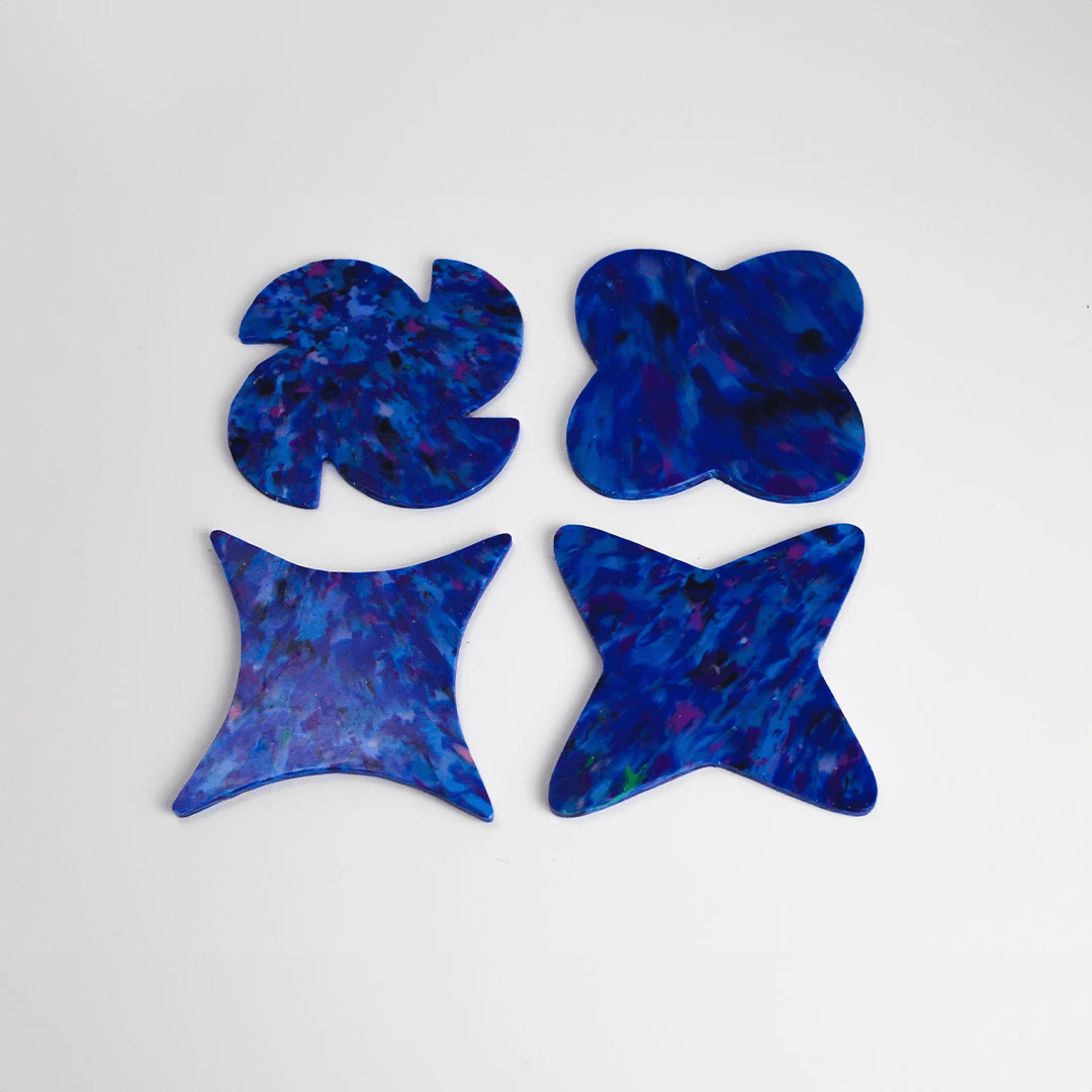Abstract Bardak Altlığı Seti – 4'lü, Atlantic