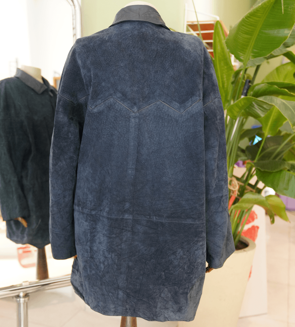Kadın Lacivert Oversize Ceket