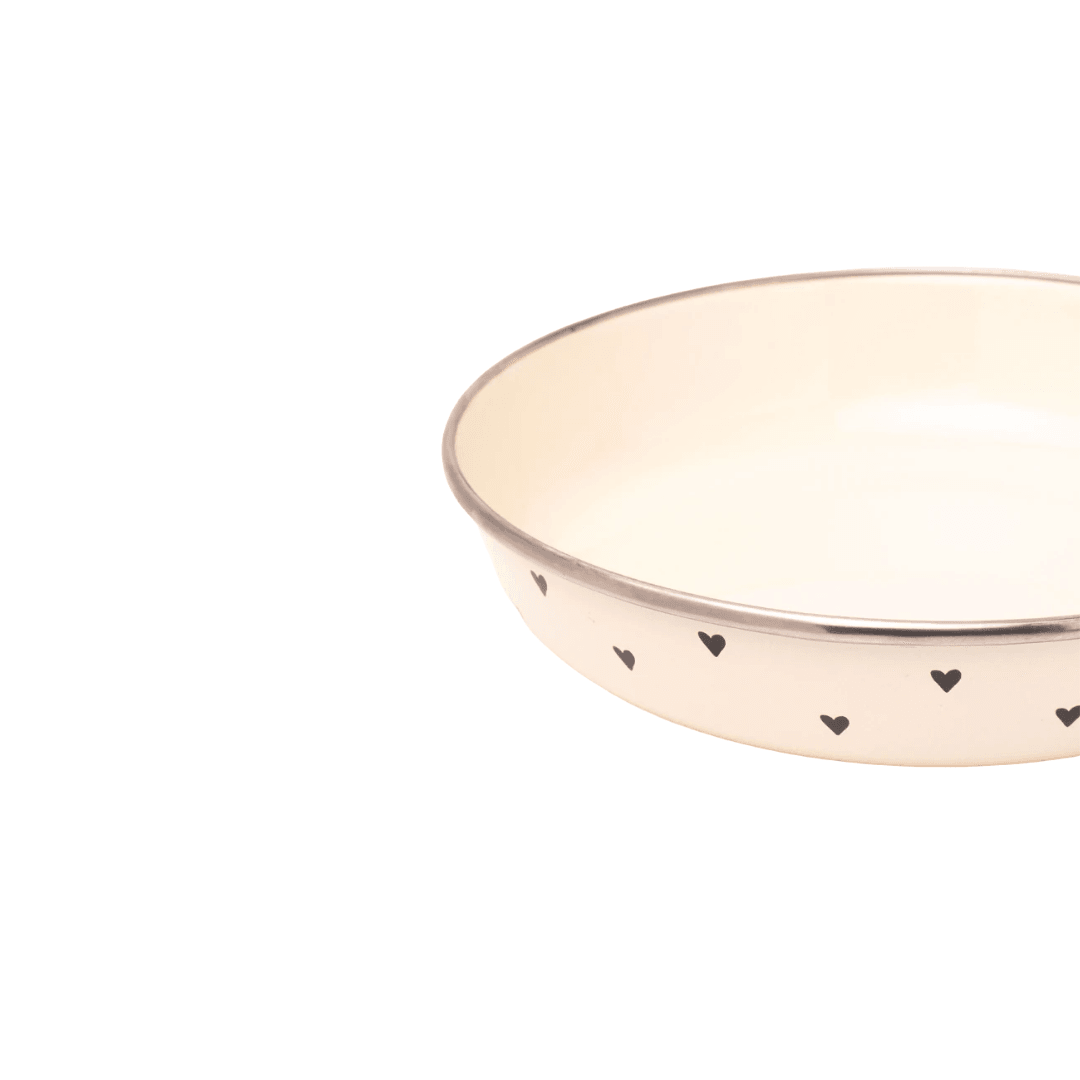 Black Cupid Emaye Bowl - Salata - Sunum Kasesi