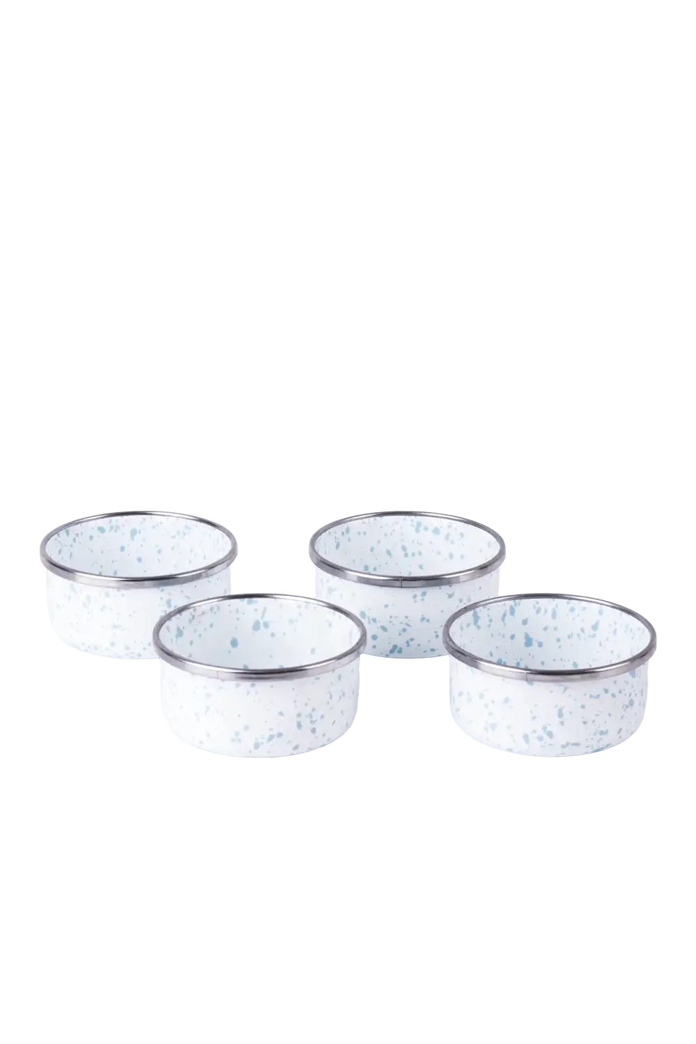 Speckles Emaye 4’lü kase - Bebe Mavisi