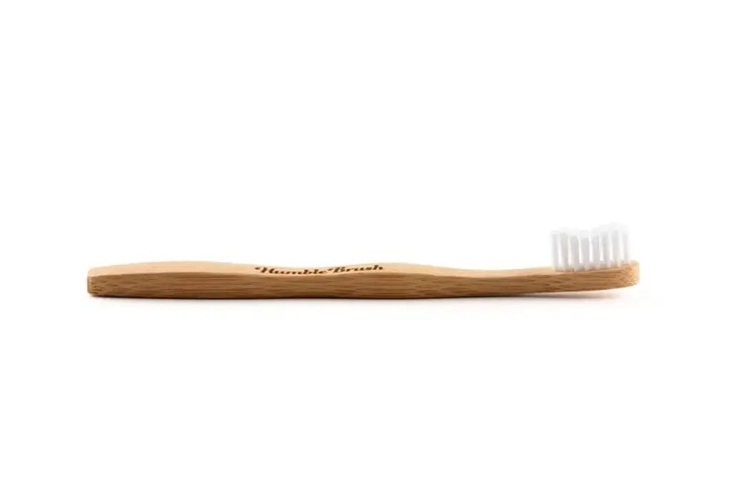 Çocuk Bambu Diş Fırçası Ultra Soft - Beyaz