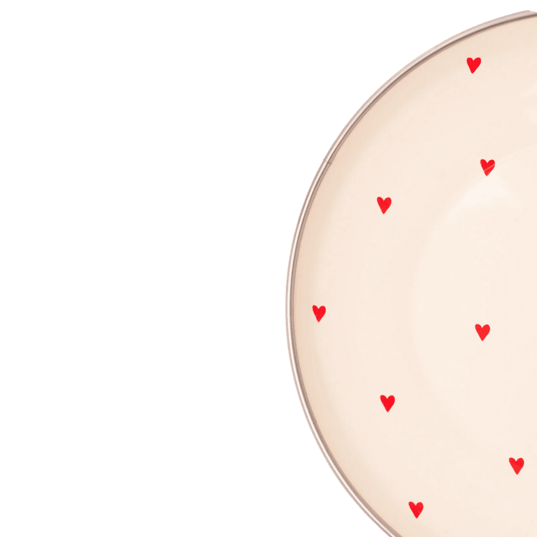 Cupid Emaye Tabak Pasta Sunum Tabağı - 21 cm