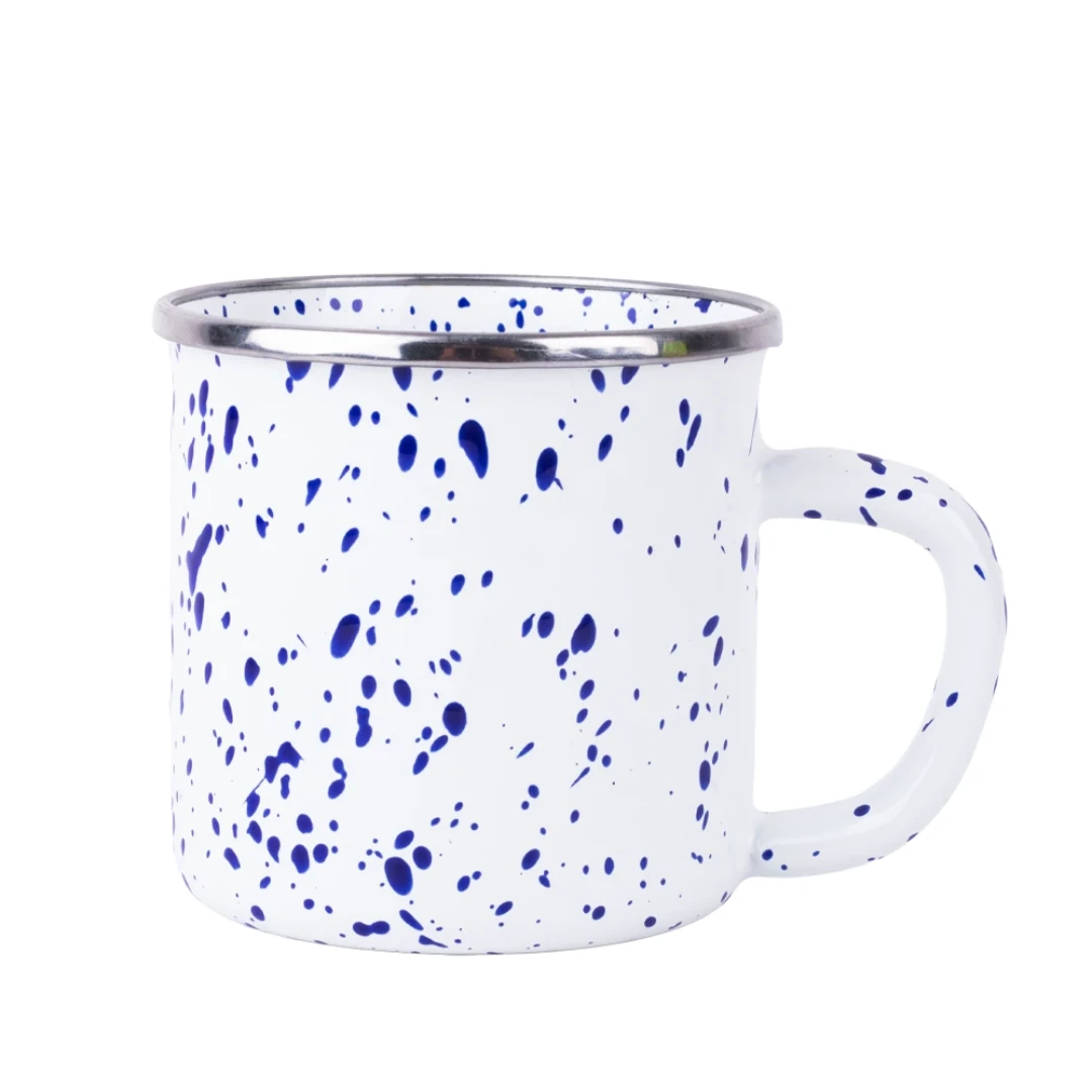 Speckles Emaye Kupa - Cobalt