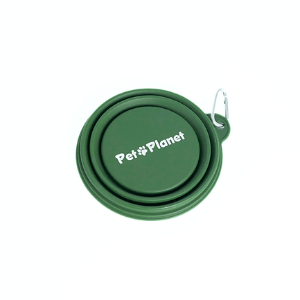 Katlanabilir Evcil Hayvan Seyahat Mama Kabı