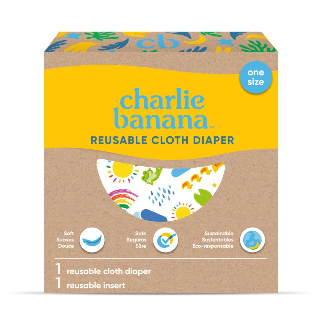 Yıkanabilir Bebek Bezi 0-36 Ay Standart (Tek Beden) - Hello Sunshine