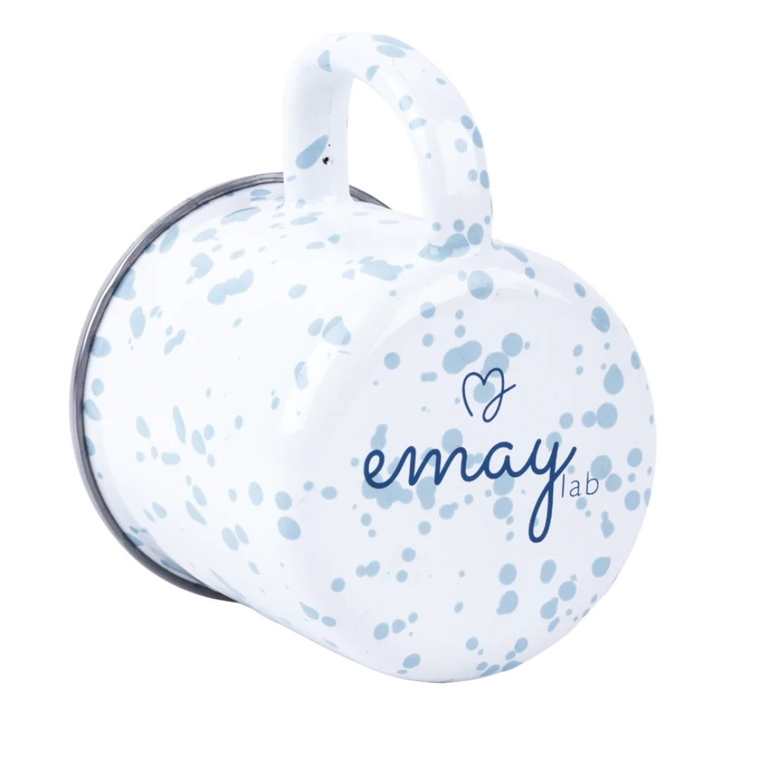 Speckles Emaye Kupa - Bebe Mavisi