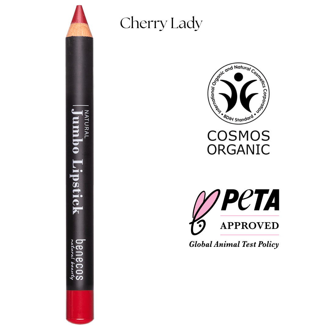 Organik Sertifikalı Jumbo Lipstick - Cherry Lady
