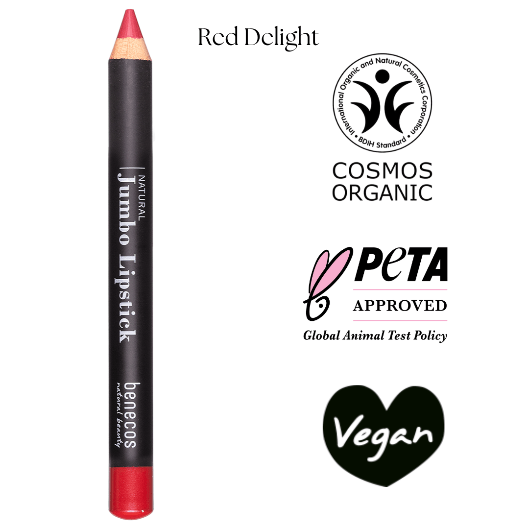 Organik Sertifikalı Jumbo Lipstick - Red Delight
