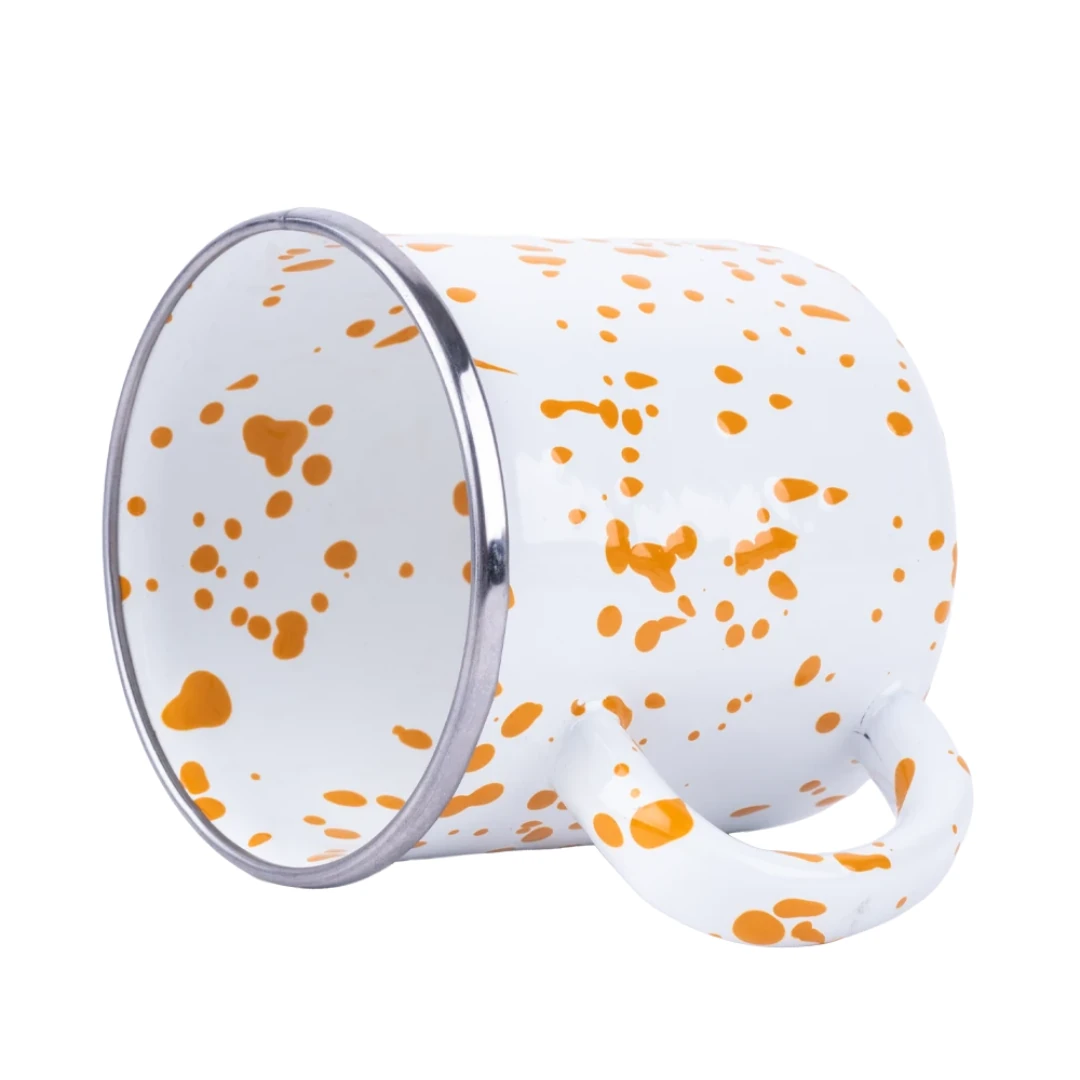 Speckles Emaye Kupa - Hardal