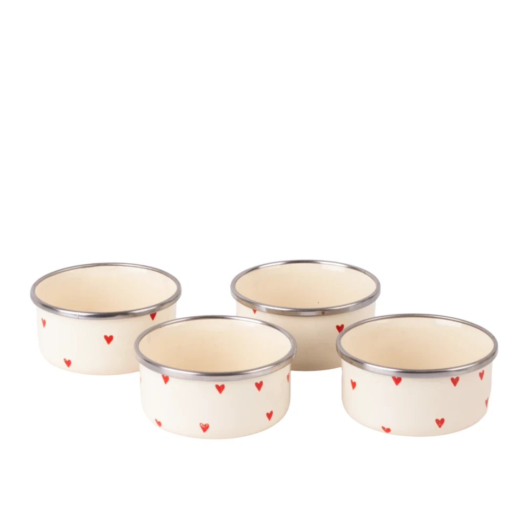 Cupid Emaye 4’lü Kase