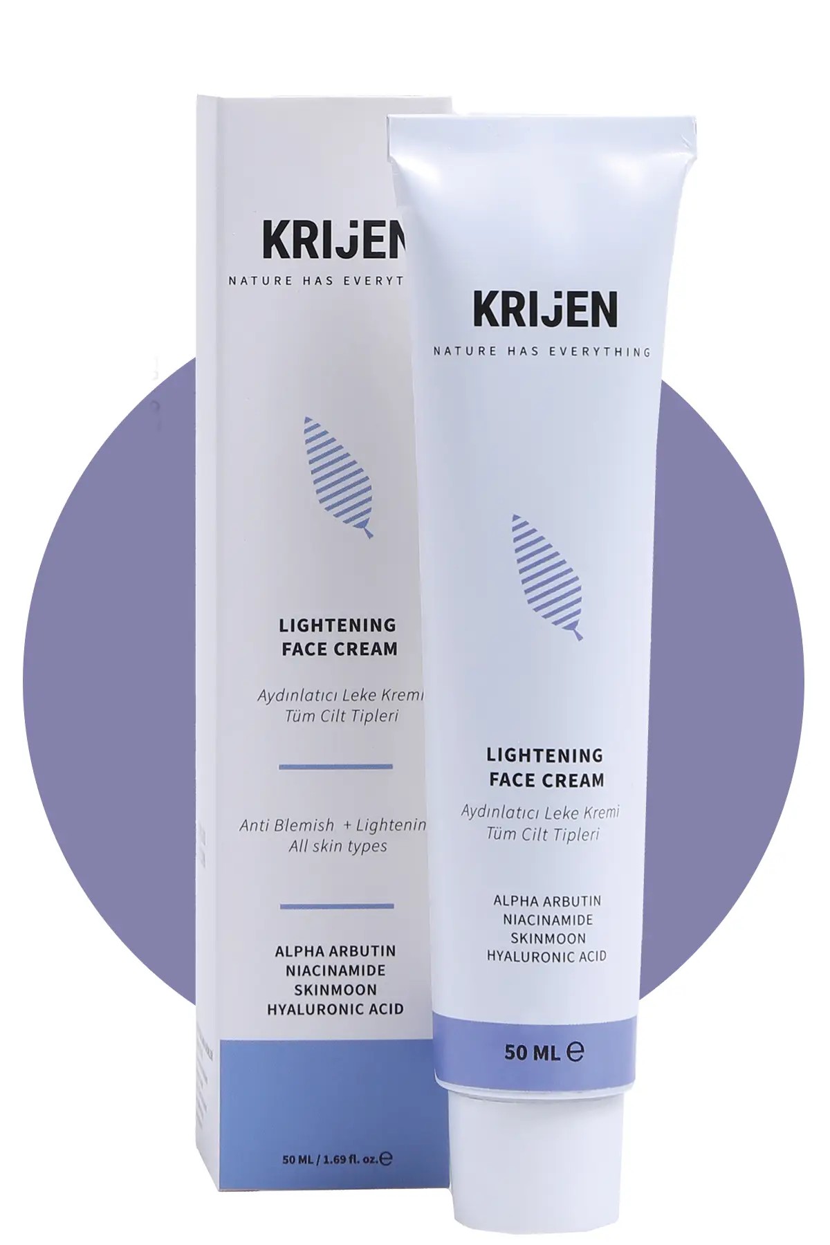 Arbutin + Niacinamide | Aydınlarıcı Leke Kremi 50 g - Tüm Cilt Tipleri