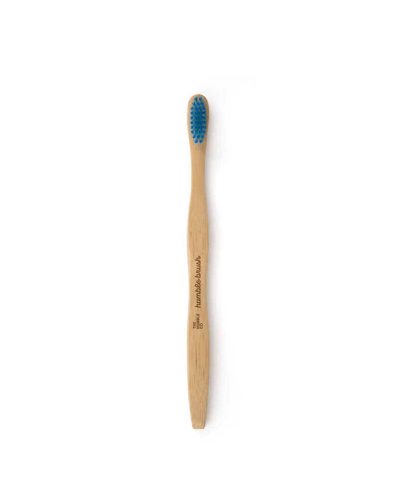 Yetişkin Bambu Diş Fırçası Medium - Mavi