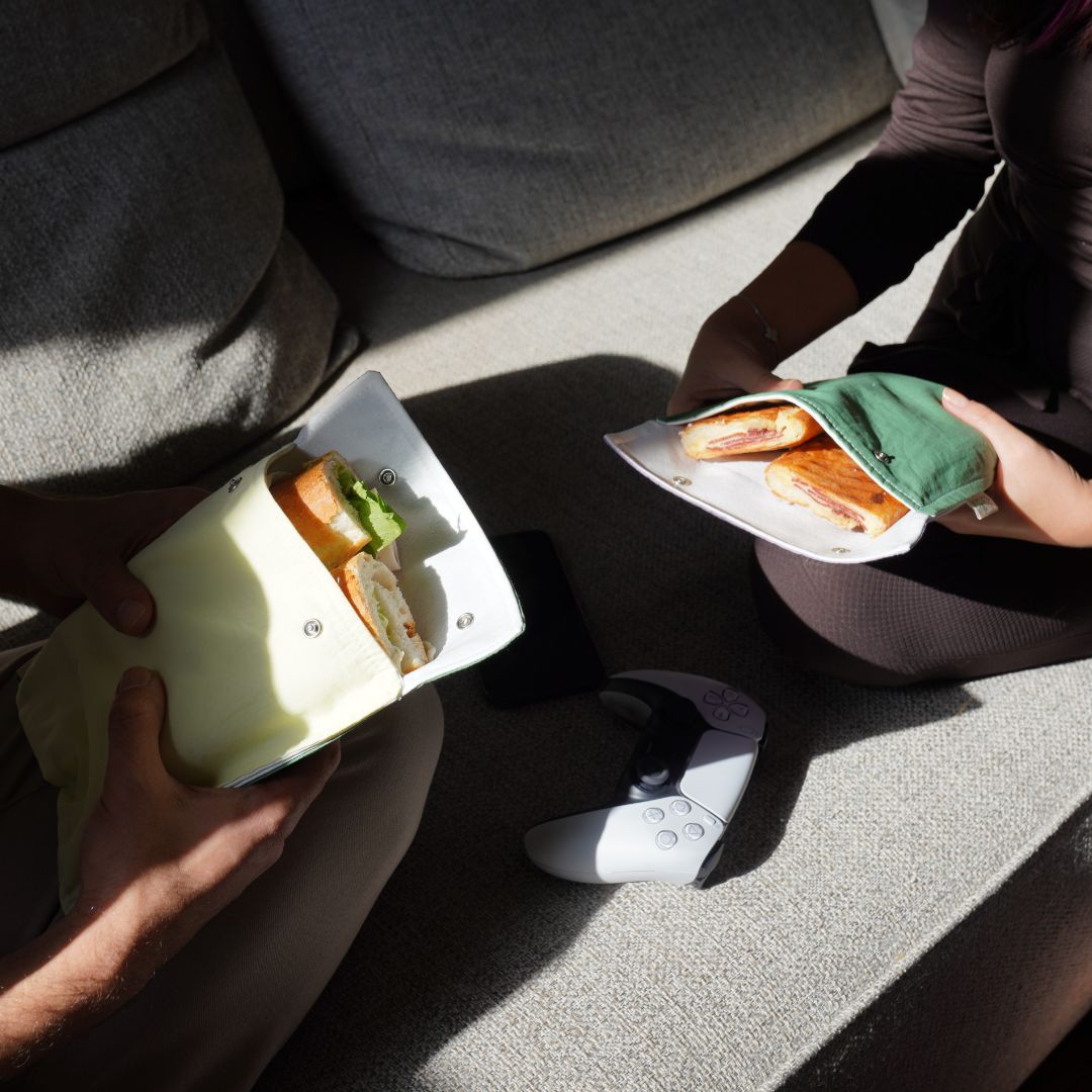 Sandviç Çantası - Kahve & Yeşil