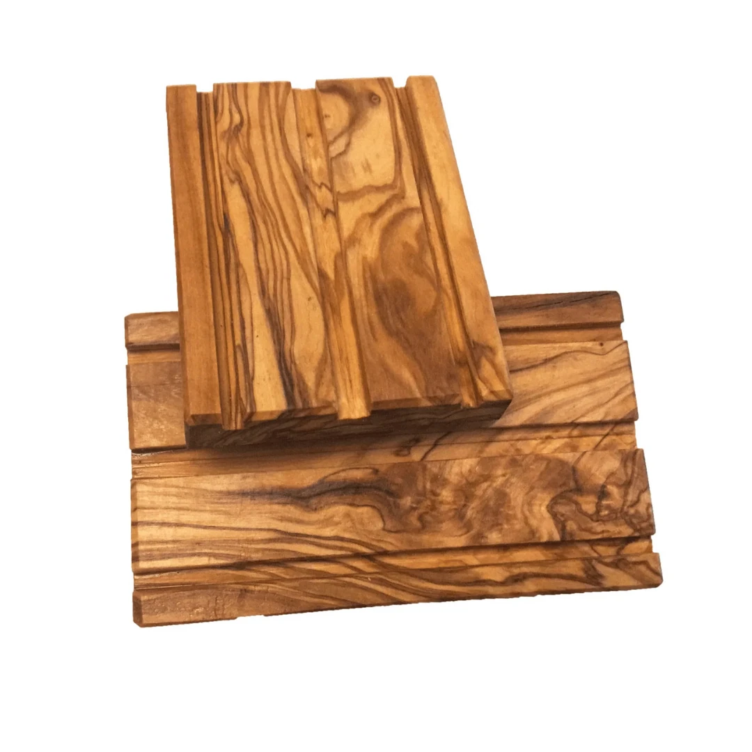 El Yapımı Zeytin Ağacı Katı Sabunluk