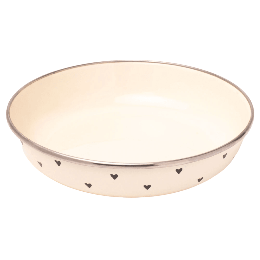 Black Cupid Emaye Bowl - Salata - Sunum Kasesi