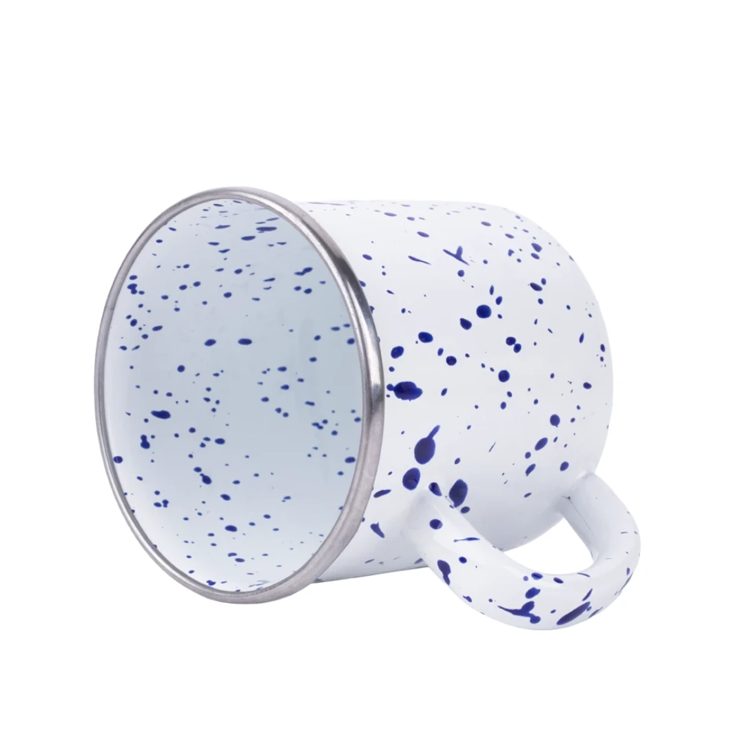 Speckles Emaye Kupa - Cobalt