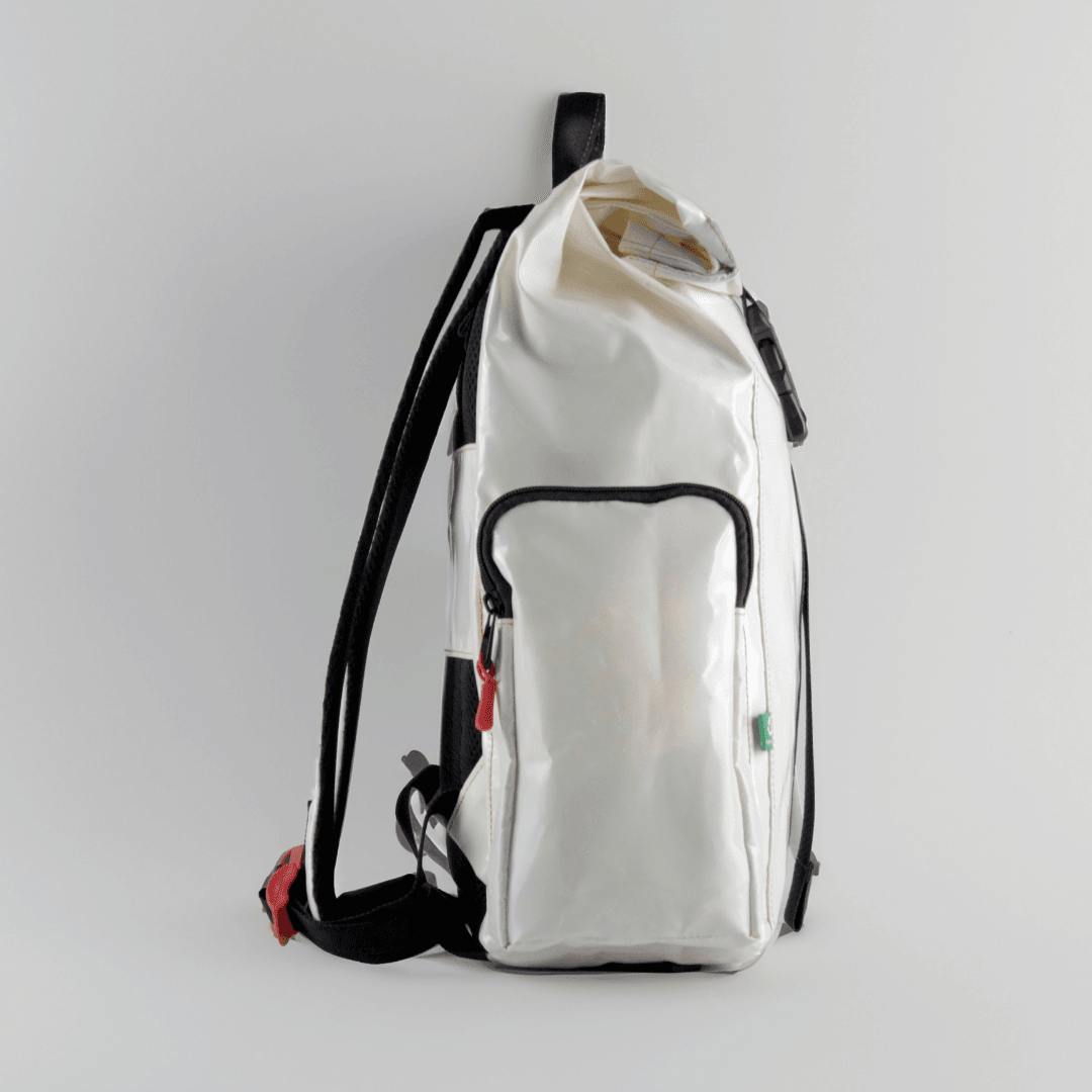 Urban Rolltop Sırt Çantası - Beyaz