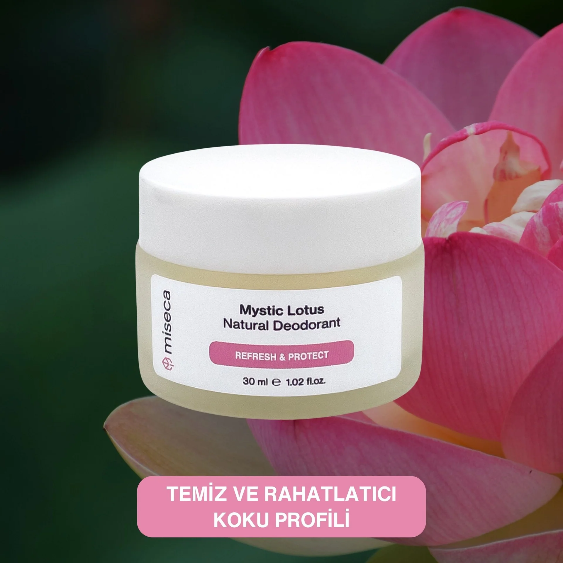 Mystic Lotus Doğal Krem Deodorant 30 ml