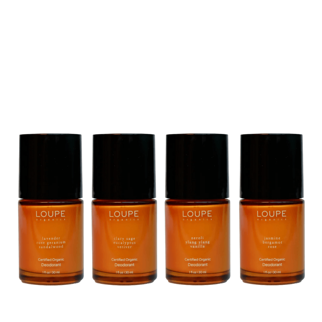 Mini Deo 4lü Set Sertifikalı Organik Unisex Roll - On