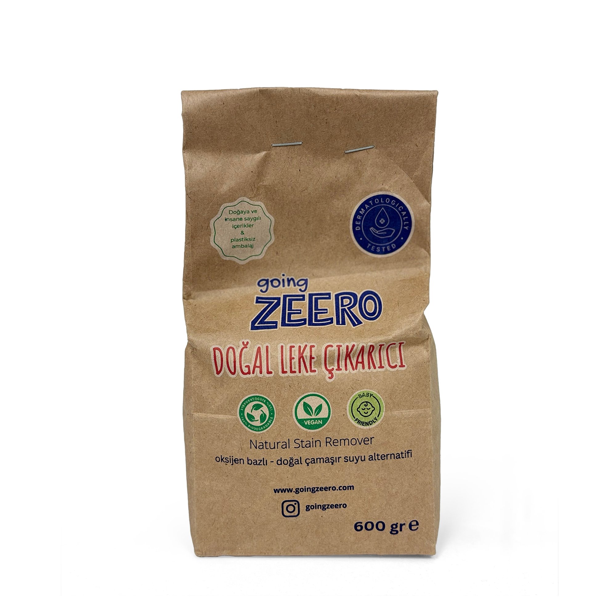 Doğal Çamaşır Suyu Alternatifi - Ekonomik Ambalaj - Refill - 600 gr