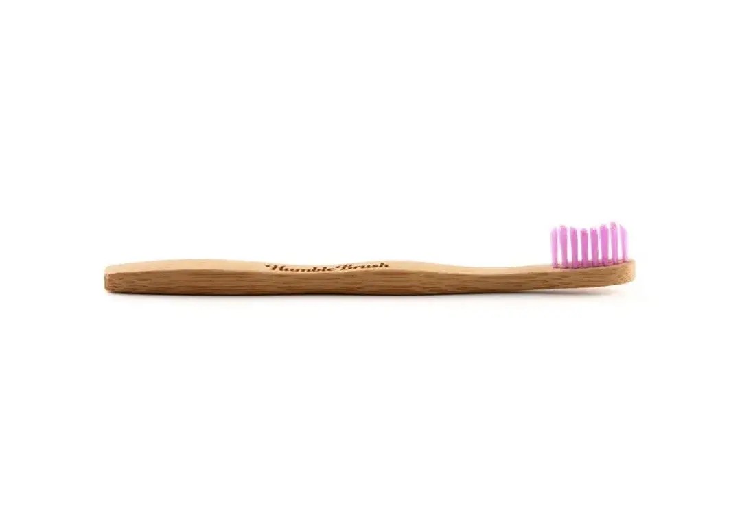 Çocuk Bambu Diş Fırçası Ultra Soft - Lila