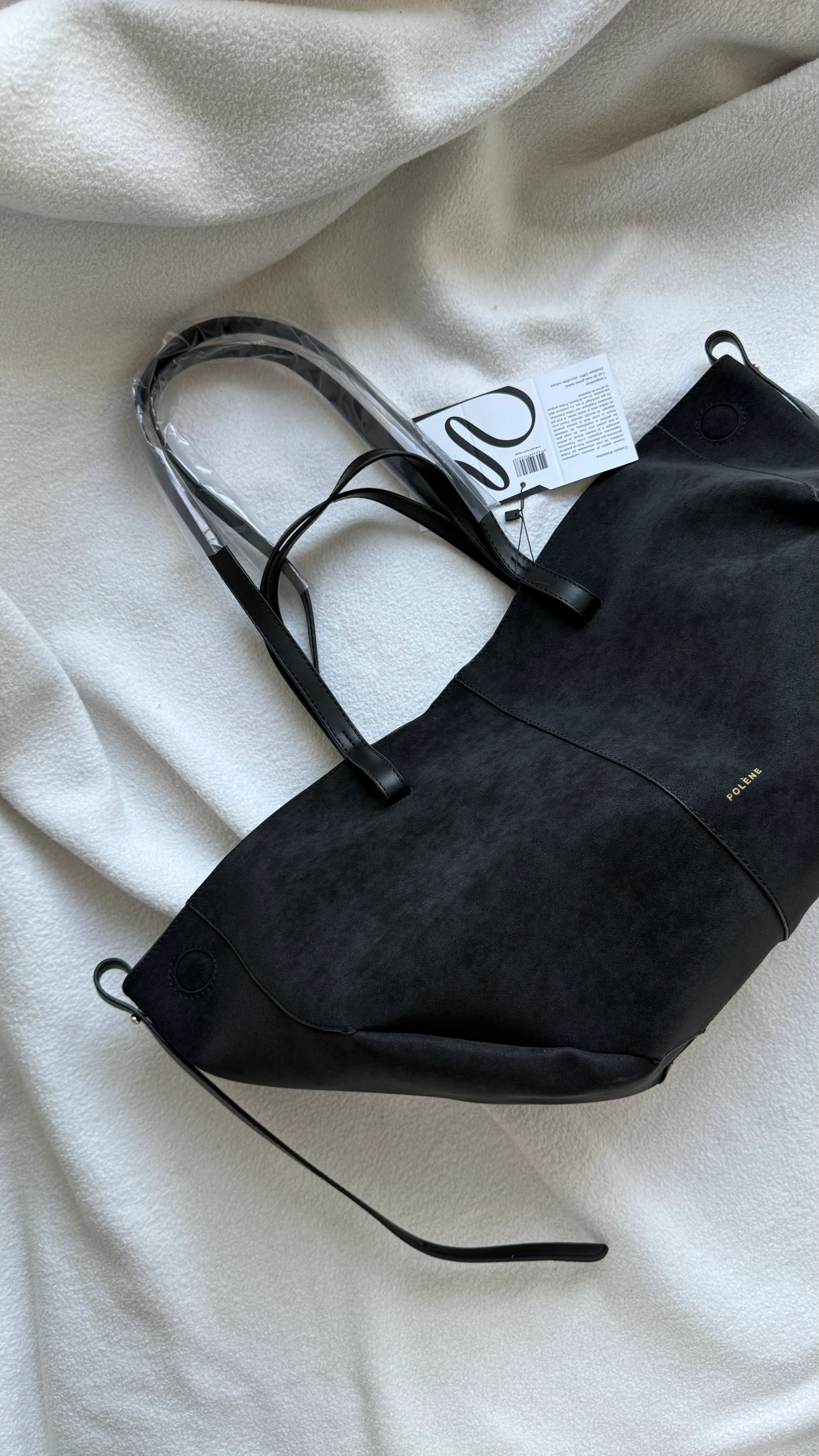 Polene Cyme Edition-SÜET SİYAH