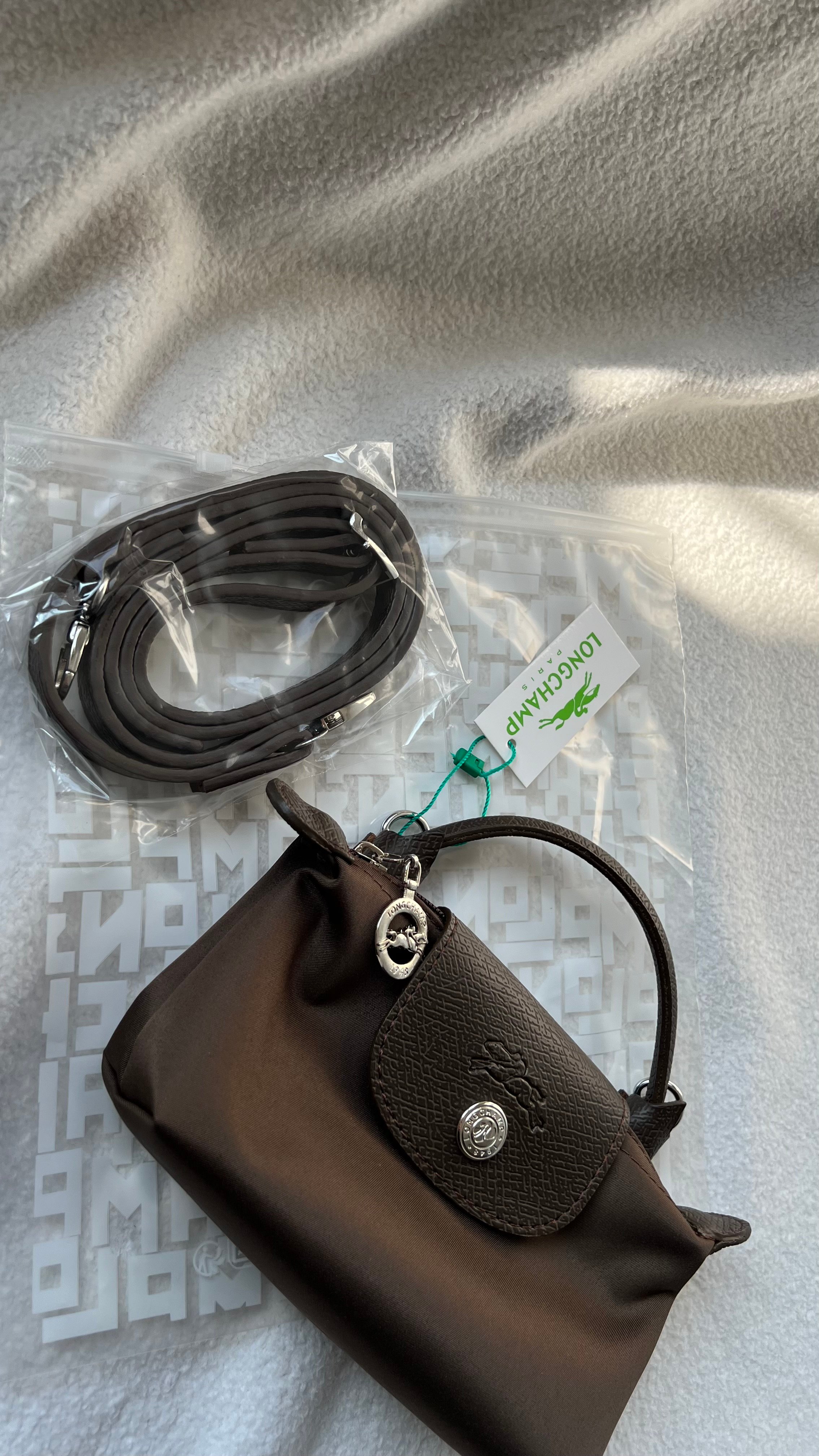 Longchamp La Pliage Mini - Acı Kahve