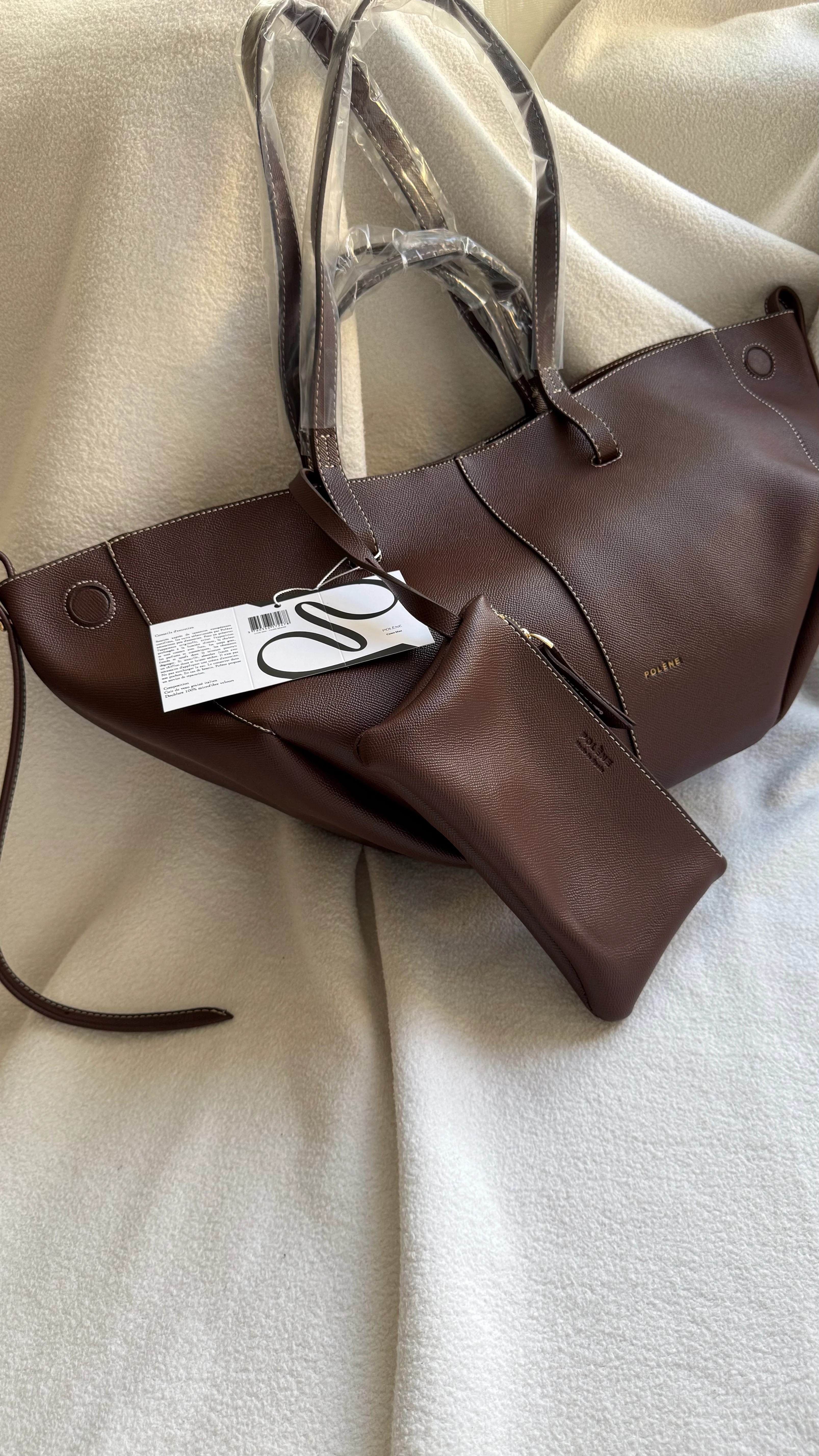 Polene Cyme Edition-DERİ ACI KAHVE