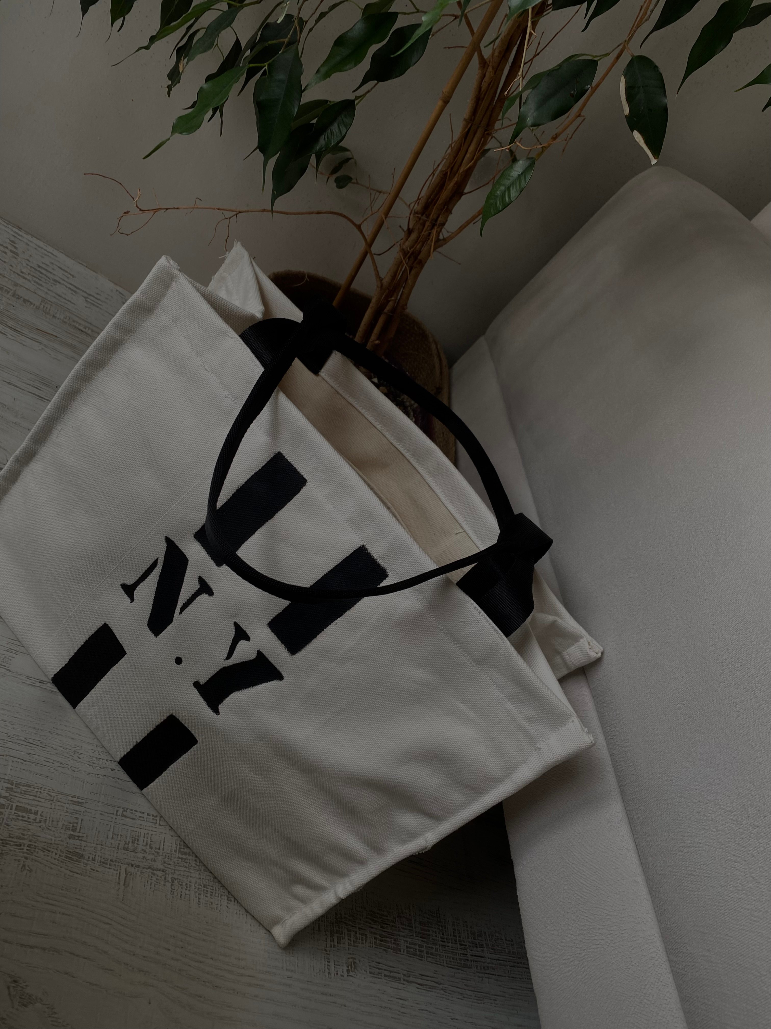 Tote Bag - Kırık Beyaz