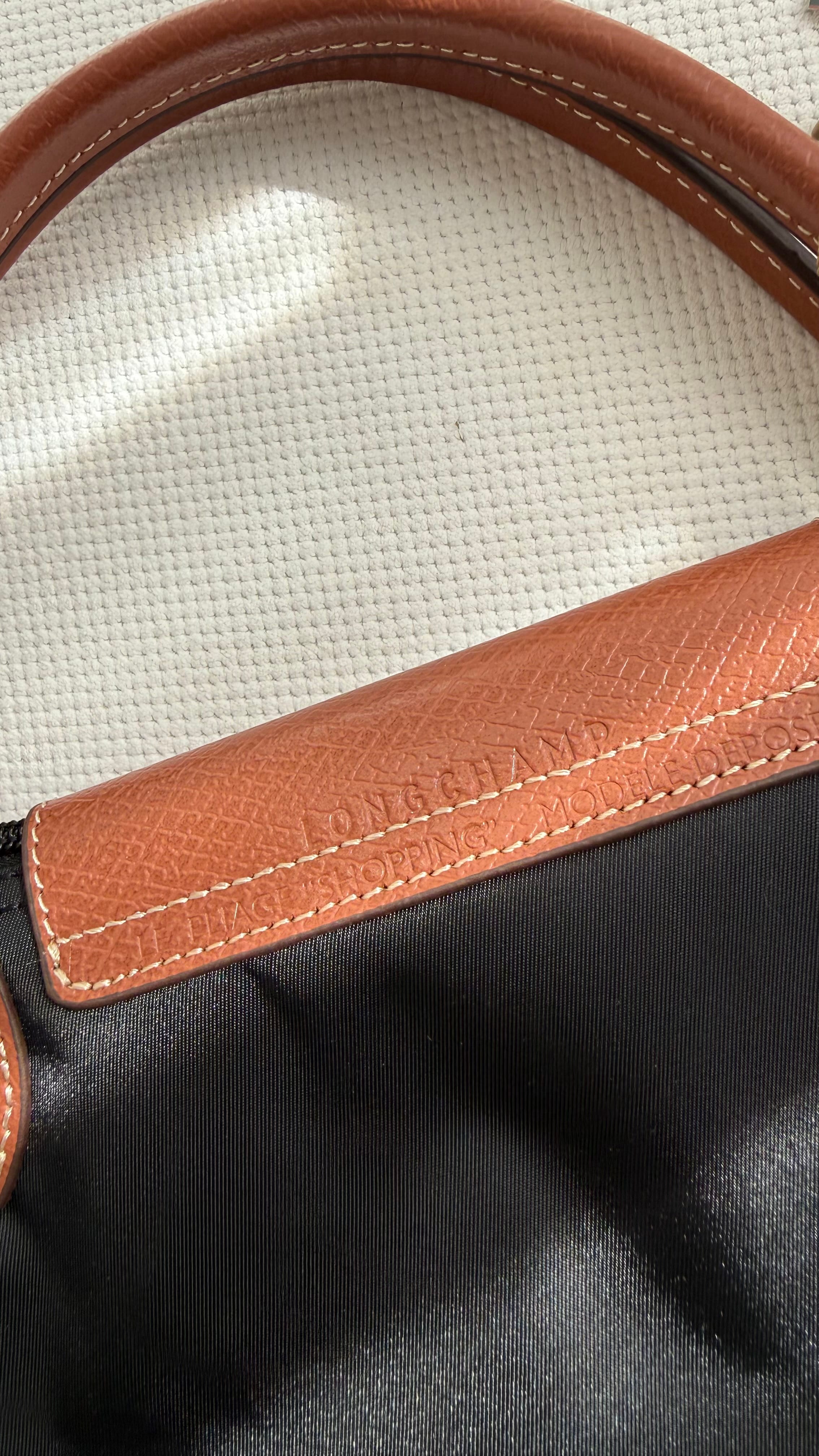 (İTHAL) Le Pliage Original Handbag Kısa Sap-Siyah (S BEDEN)